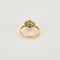 Bague 52.5 Bague en or jaune 18K avec saphir 1,15 ct et diamants troïdia 58 Facettes COL2959
