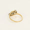 Bague 55 Bague trilogie diamants en or jaune 18k 58 Facettes QUI0760X2