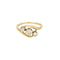 Bague 55 Bague trilogie diamants en or jaune 18k 58 Facettes QUI0760X2