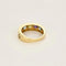Bague 52.5 Bague jonc matelassée Tutti Frutti en or jaune 18K et quartz 58 Facettes LAV1909
