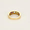Bague 52.5 Bague jonc matelassée Tutti Frutti en or jaune 18K et quartz 58 Facettes LAV1909