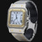Montre Cartier Santos - Montre automatique en or jaune et acier 58 Facettes MT45181