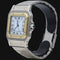 Montre Cartier Santos - Montre automatique en or jaune et acier 58 Facettes MT45181