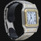 Montre Cartier Santos - Montre automatique en or jaune et acier 58 Facettes MT45181