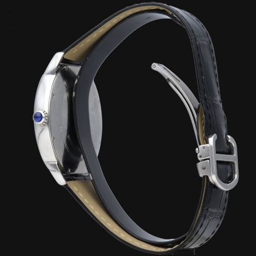 Montre Cartier Ronde Solo - Montre ronde en acier 42 mm 58 Facettes MT45151