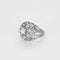 Bague 51 Bague Platine 58 Facettes B250653