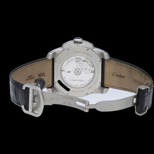Montre Cartier Calibre de Cartier - Montre automatique homme 42 mm acier 58 Facettes MT39087