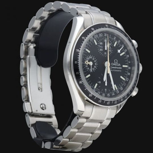 Montre Omega Speedmaster - Montre chronographe Day-Date en acier 39 mm 58 Facettes MT45126
