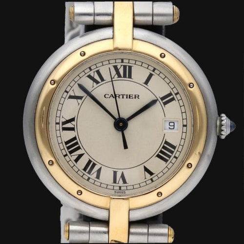 Montre Cartier Panthère - Montre femme en or jaune et acier 58 Facettes MT45197