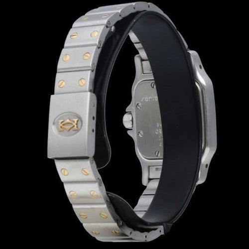 Montre Cartier Santos Galbée - Montre femme en or jaune et acier 58 Facettes MT45193