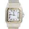 Montre Cartier Santos - Montre dame en or jaune 18K et acier 58 Facettes MT45184