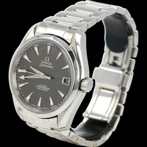 Montre Omega Seamaster Aqua Terra - Montre automatique homme en acier 42 mm 58 Facettes MT45035