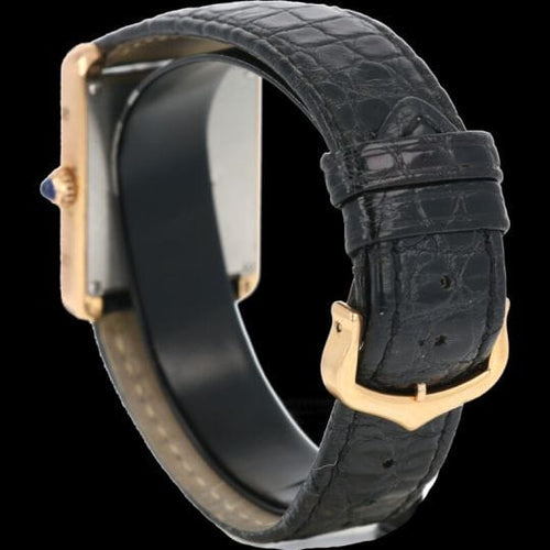 Montre Cartier Tank Solo - Montre en or jaune 58 Facettes MT45149