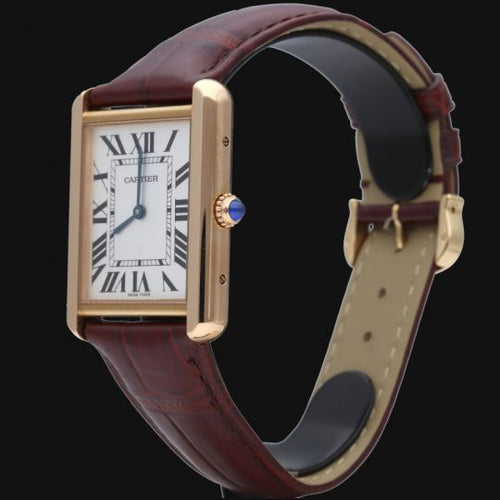 Montre Cartier Tank Solo - Montre en or jaune 58 Facettes MT45150