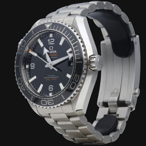 Montre Omega Seamaster Planet Ocean 600M - Montre automatique homme 44 mm acier 58 Facettes MT45005
