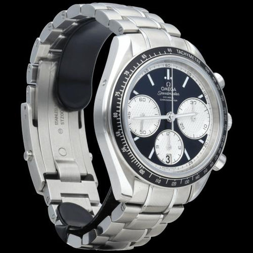 Montre Omega Speedmaster Racing - Montre chronographe Co-Axial 40 mm en acier 58 Facettes MT45081