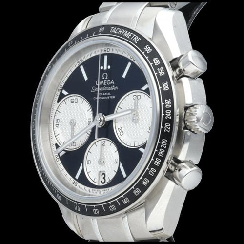 Montre Omega Speedmaster Racing - Montre chronographe Co-Axial 40 mm en acier 58 Facettes MT45081