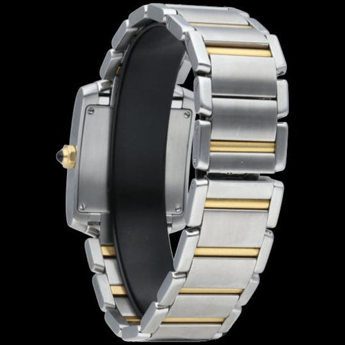 Montre Cartier Tank Française - Montre moyen modèle en acier 58 Facettes MT45222