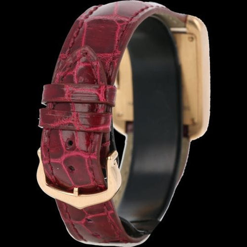 Montre Cartier Tank Anglaise - Montre femme en or rose 58 Facettes MT45145