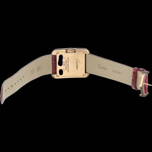 Montre Cartier Tank Anglaise - Montre femme en or rose 58 Facettes MT45145