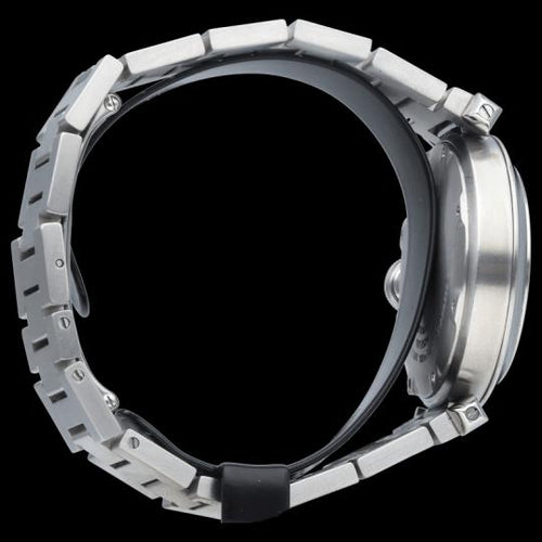 Montre Cartier Pasha - Montre automatique 35 mm en acier 58 Facettes MT45234