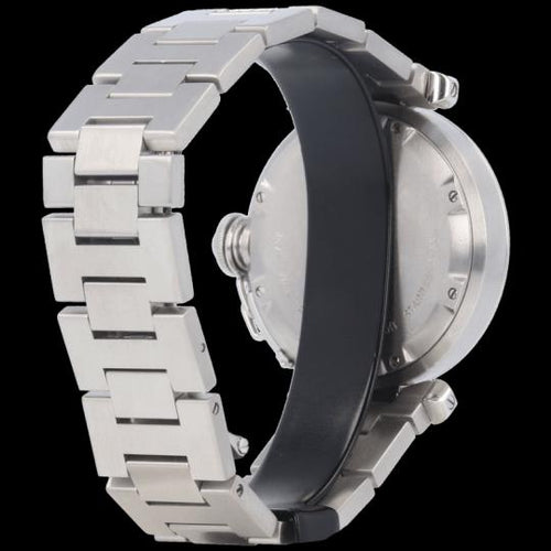 Montre Cartier Pasha - Montre automatique 35 mm en acier 58 Facettes MT45237
