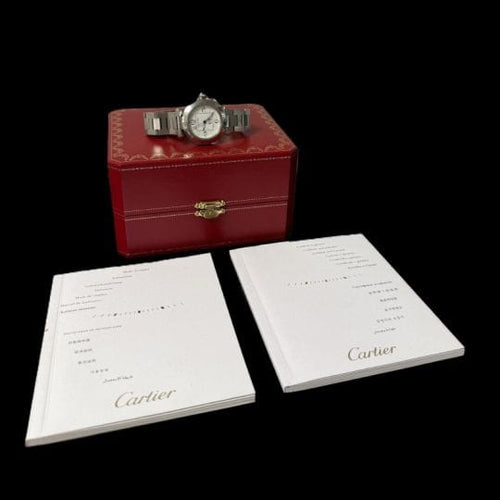 Montre Cartier Pasha - Montre automatique 35 mm en acier 58 Facettes MT45237