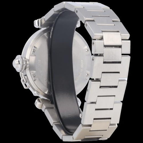 Montre Cartier Pasha - Montre automatique 35 mm en acier 58 Facettes MT45237