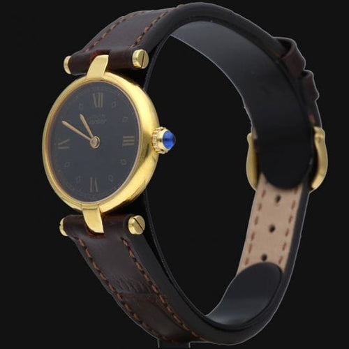 Montre Cartier Must de Cartier Vermeil - Montre femme quartz 58 Facettes MT41255