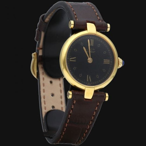 Montre Cartier Must de Cartier Vermeil - Montre femme quartz 58 Facettes MT41255