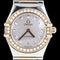 Montre Omega Constellation Mini - Montre femme en or rose et acier, diamants 58 Facettes MT45136