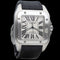 Montre Cartier Santos 100 XL - Montre automatique homme en acier 58 Facettes MT45161