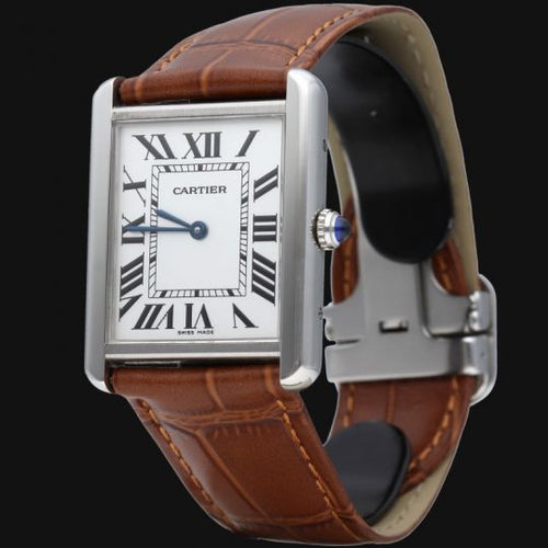 Montre Cartier Tank Solo - Montre femme à quartz 58 Facettes MT45211