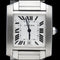 Montre Cartier Tank Française - Montre GM automatique en acier 58 Facettes MT45221