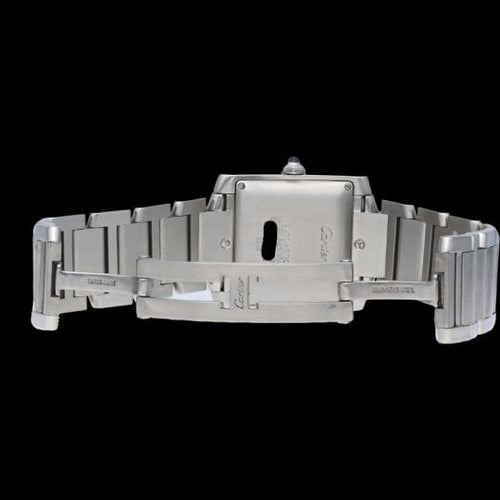 Montre Cartier Tank Française - Montre GM automatique en acier 58 Facettes MT45221
