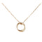 Collier Cartier Trinity - Collier en or blanc, rose et jaune 58 Facettes 5007