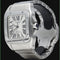 Montre Cartier Santos 100 XL - Montre automatique en acier 58 Facettes MT45163