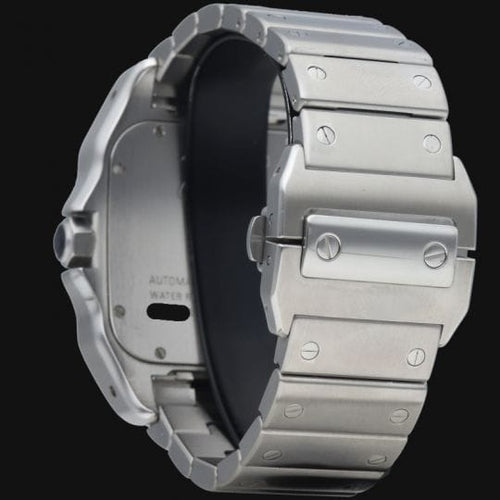 Montre Cartier Santos 100 XL - Montre automatique en acier 58 Facettes MT45163