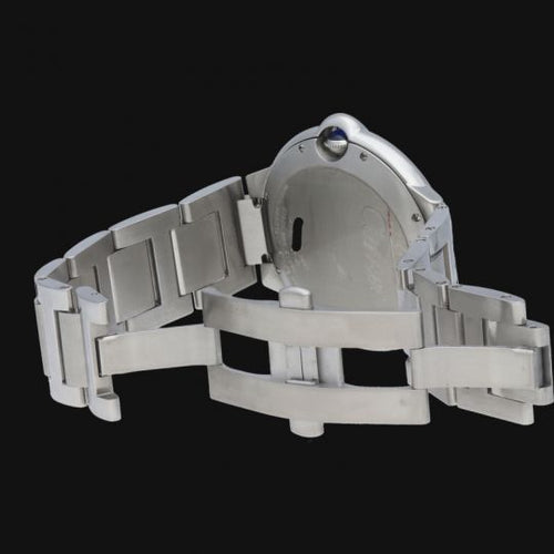 Montre Cartier Ballon Bleu - Montre automatique 42 mm en acier 58 Facettes MT45254