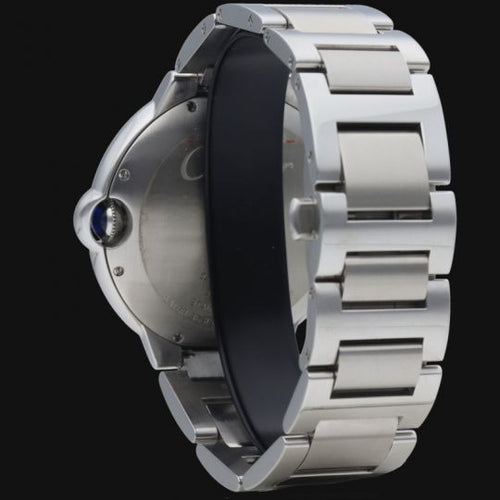 Montre Cartier Ballon Bleu - Montre automatique 42 mm en acier 58 Facettes MT45254
