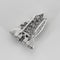 Broche Broche en platine et diamants 58 Facettes B250613