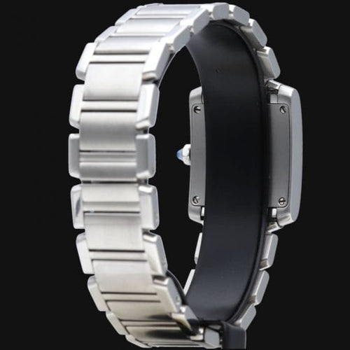 Montre Cartier Tank Française - Montre femme en acier 58 Facettes MT45324