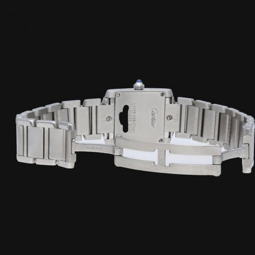 Montre Cartier Tank Française - Montre femme en acier 58 Facettes MT45324