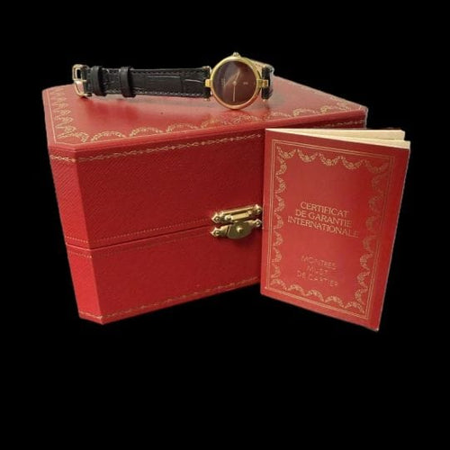 Montre Cartier Must de Cartier Vermeil - Montre femme quartz 24 mm 58 Facettes MT45323