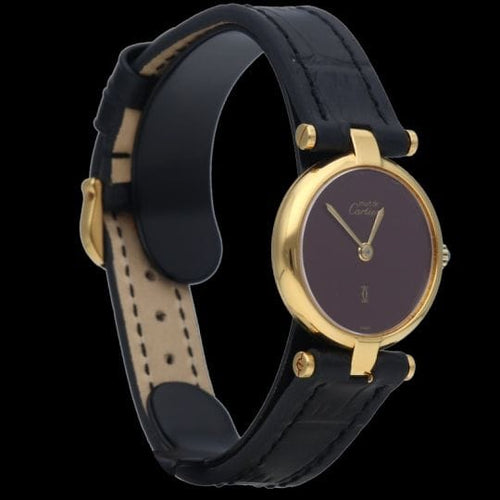 Montre Cartier Must de Cartier Vermeil - Montre femme quartz 24 mm 58 Facettes MT45323