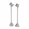 Boucles d'oreilles Boucles d'oreilles - Diamants en or blanc 18K 58 Facettes 4047