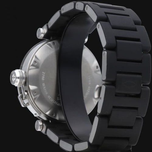 Montre Cartier Pasha Seatimer - Montre automatique homme 40 mm en acier 58 Facettes MT44973
