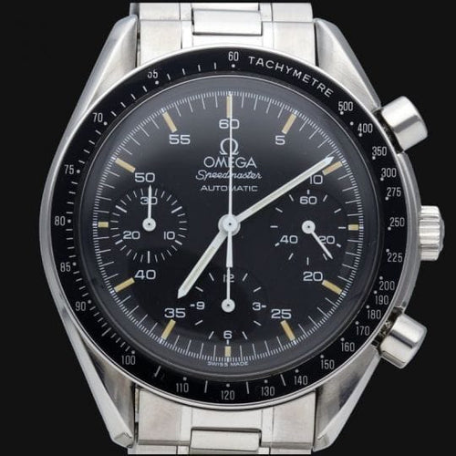 Montre Omega Speedmaster Reduced - Montre automatique homme en acier 39 mm 58 Facettes MT45306