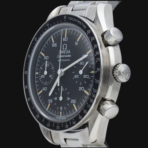 Montre Omega Speedmaster Reduced - Montre automatique homme en acier 39 mm 58 Facettes MT45306