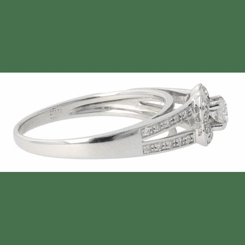 Bague 54 Mauboussin - Bague en or blanc et diamants 58 Facettes 4183